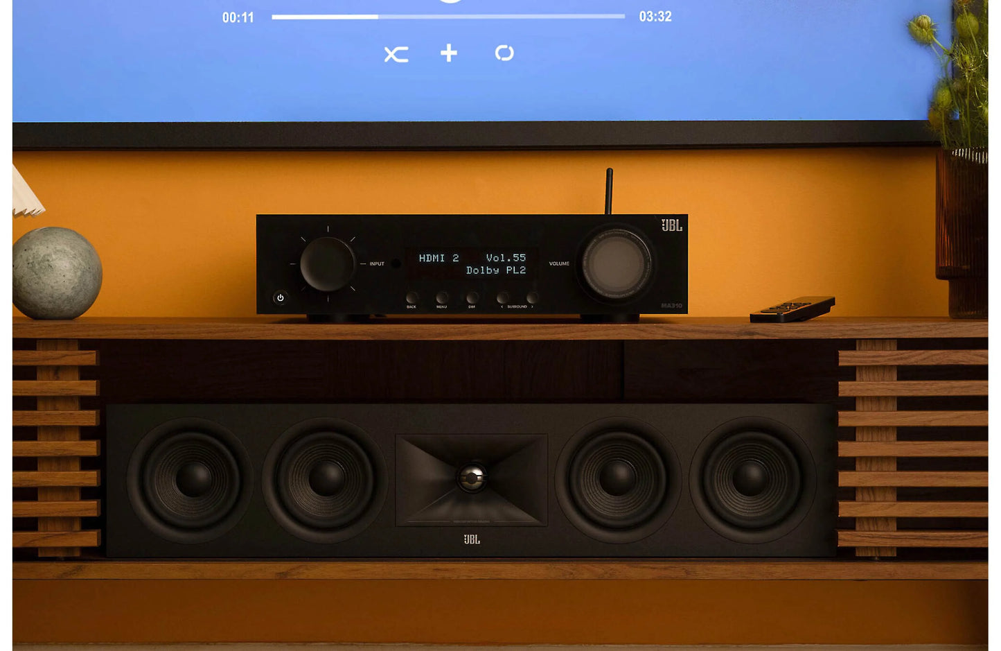 PARLANTE JBL Stage 245C – Canal central (Center Channel)