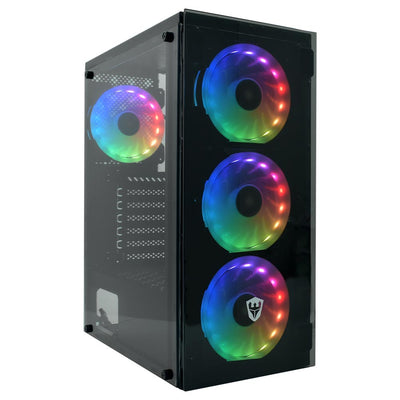 Gabinete Gamer Satellite 1430K 4 Ventiladores Único
