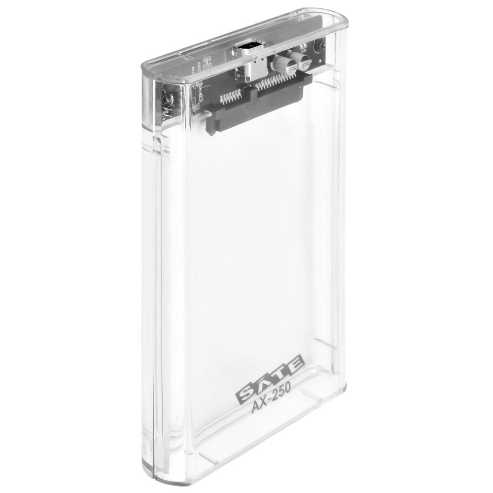 Gabinete para Disco Satellite AX-250 USB 3.0 Negro