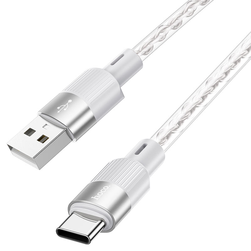 Cable Hoco X99 USB-A A USB-C Gray