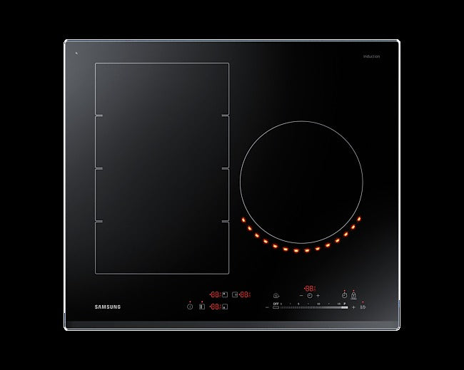 Placa de Cocina Samsung NZ63K7777BK Empotrable 3 Hornallas