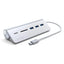 Hub USB-C Satechi Aluminio ST-TCHCRS Silver