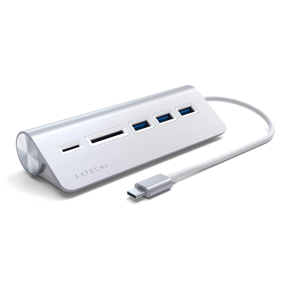 Hub USB-C Satechi Aluminio ST-TCHCRS Silver