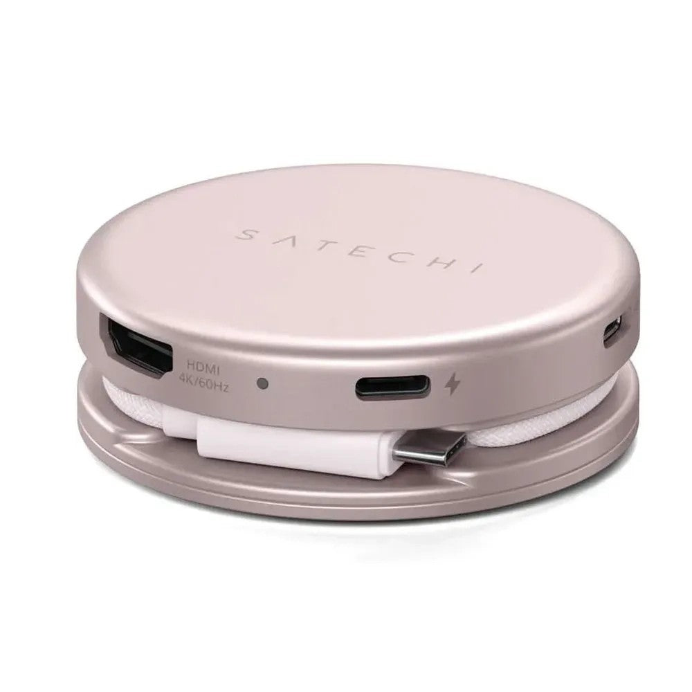 Hub USB-C Satechi OnTheGo 5 en 1 Blush