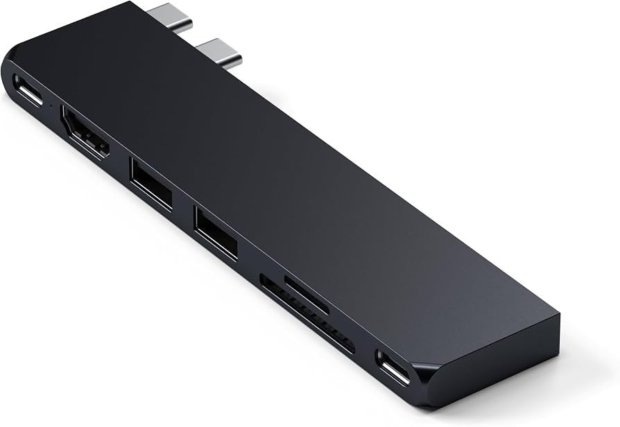 Hub USB-C Satechi Pro Slim Midnight Black
