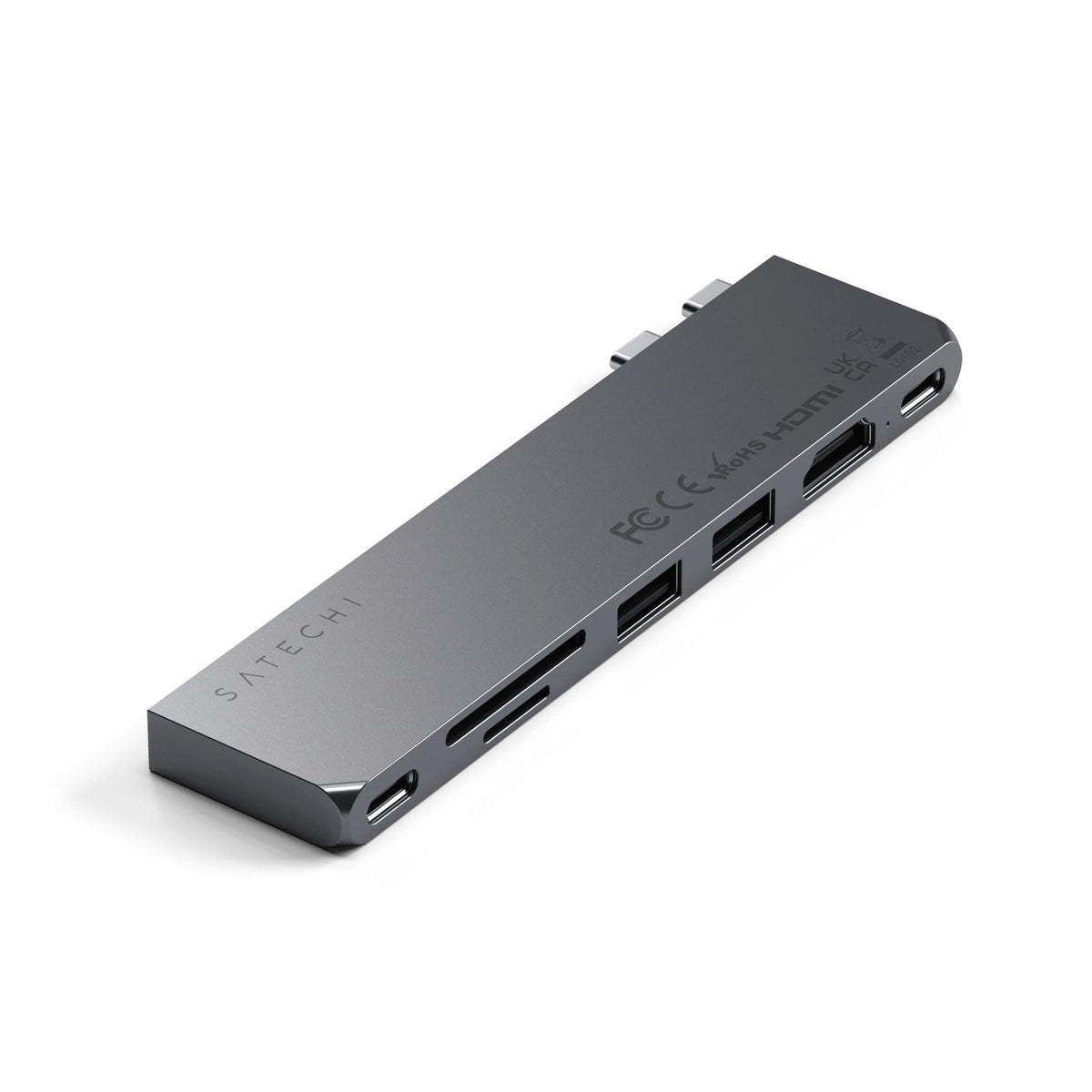 Hub USB-C Satechi Pro Slim Space Gray