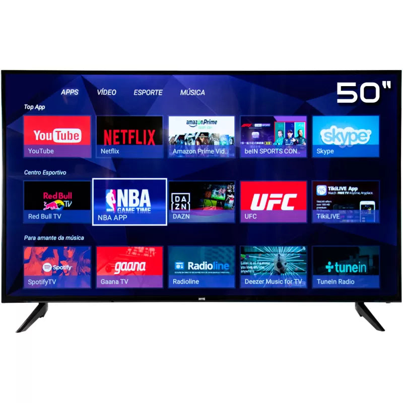 Televisor Smart LED 50" HYE HYE50ATUX 4K Android TV