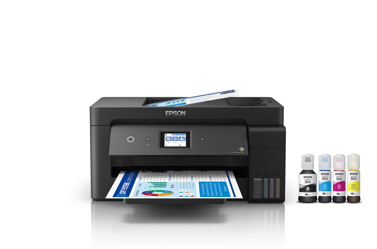 Impresora Multifuncional Epson EcoTank L14150 A3 WiFi Negro
