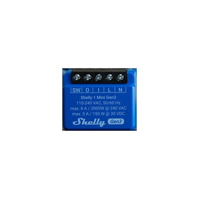 Interruptor Smart Shelly 1 Mini GEN3