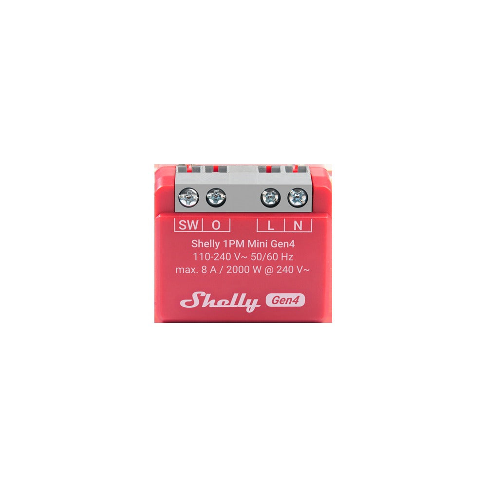 Interruptor Smart Shelly GEN4 1PM Mini 8A 110-240V