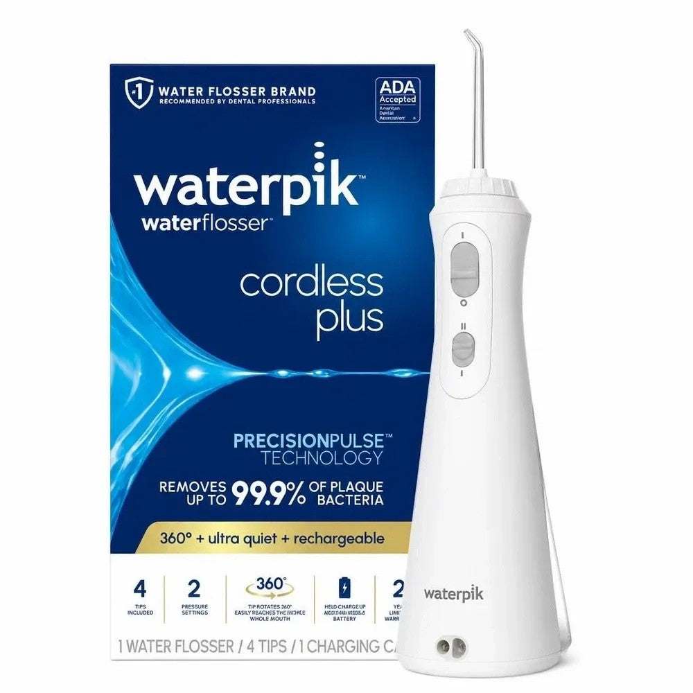 Irrigador Bucal Waterpik WP-450W 5V Recargable Blanco