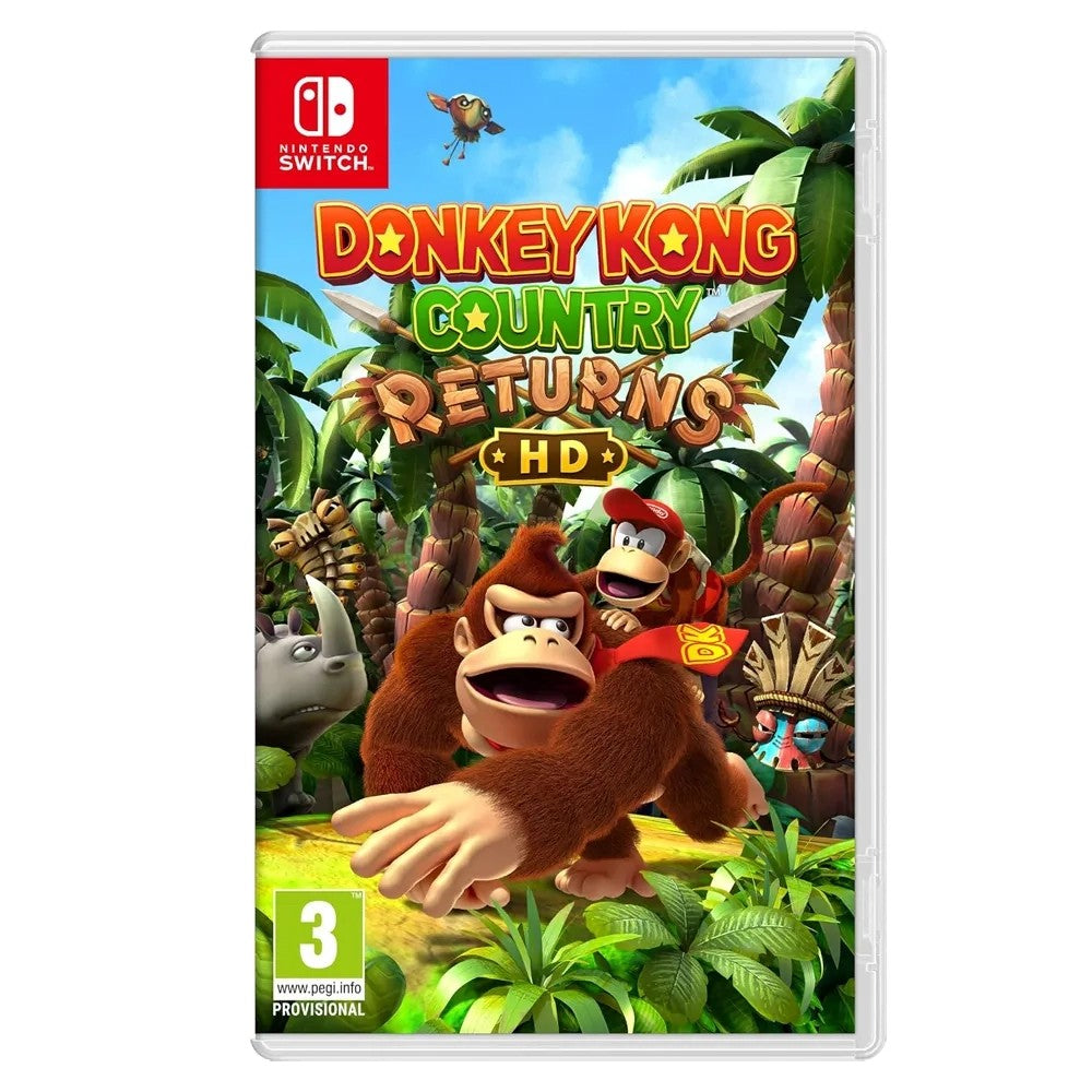 Juego Nintendo Switch Donkey Kong Country Returns HD Único