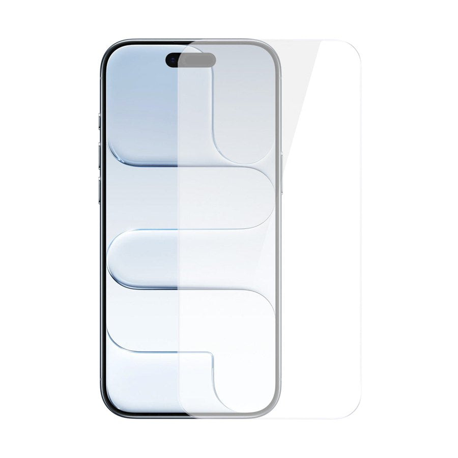 Lámina de vidrio templado transparente para celular (imagen ilustrativa)
