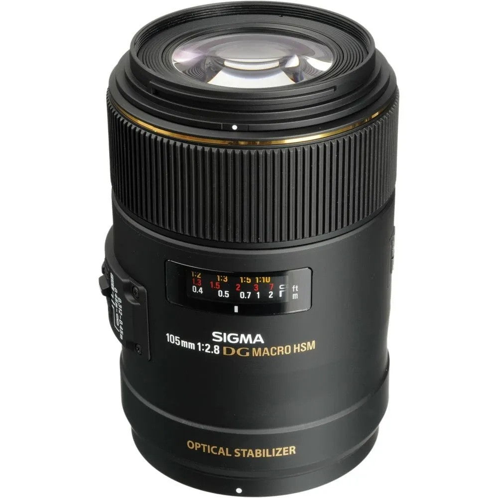 Lente Sigma 105mm F/2.8 Macro EX DG OS HSM para Nikon Único