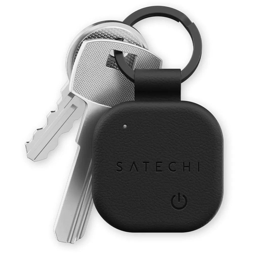 Localizador Satechi FindAll Keychain Cuero Vegano Black