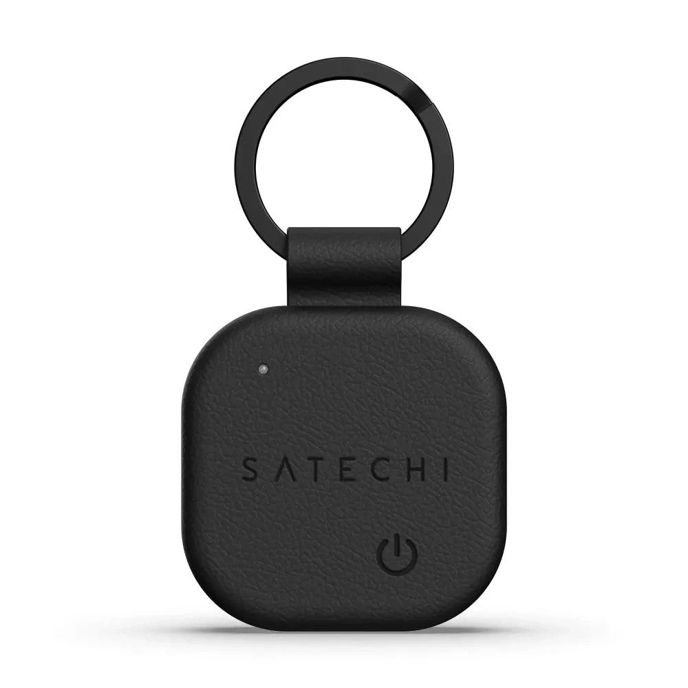 Localizador Satechi FindAll Keychain Cuero Vegano Black