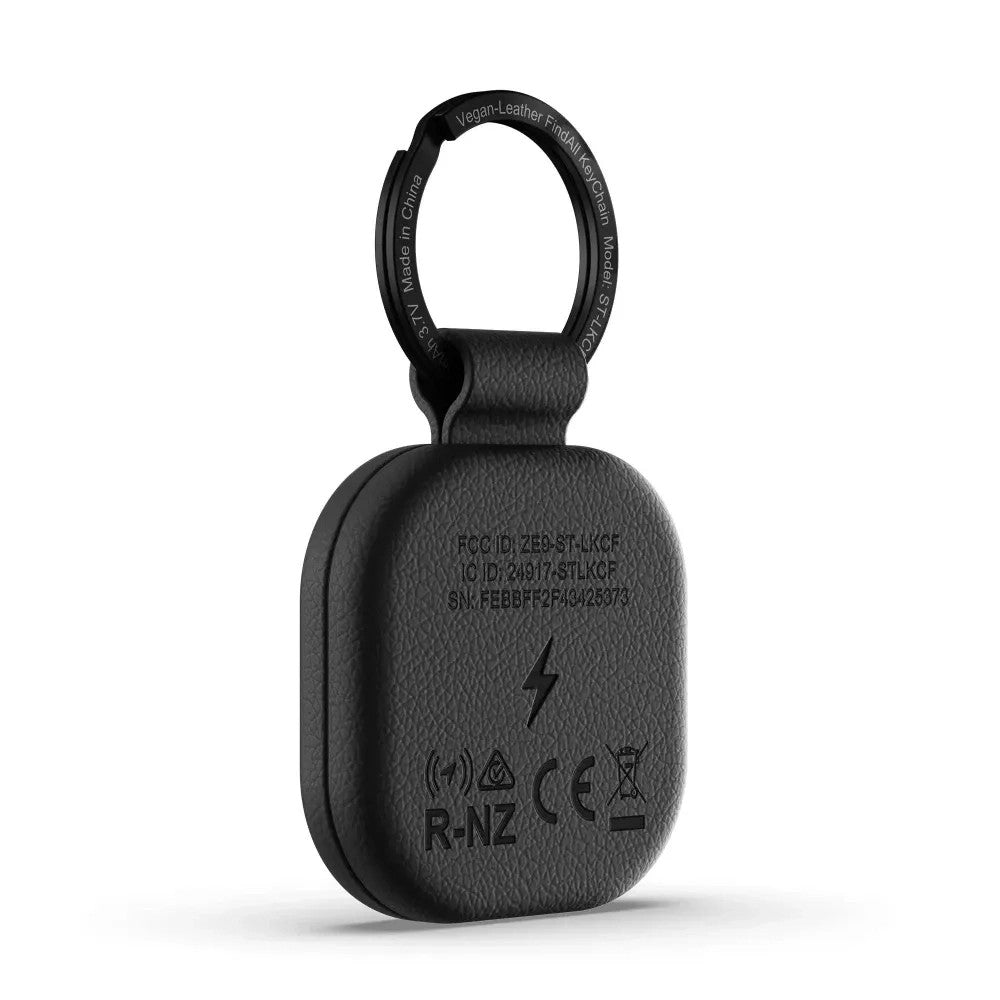 Localizador Satechi FindAll Keychain Cuero Vegano Black