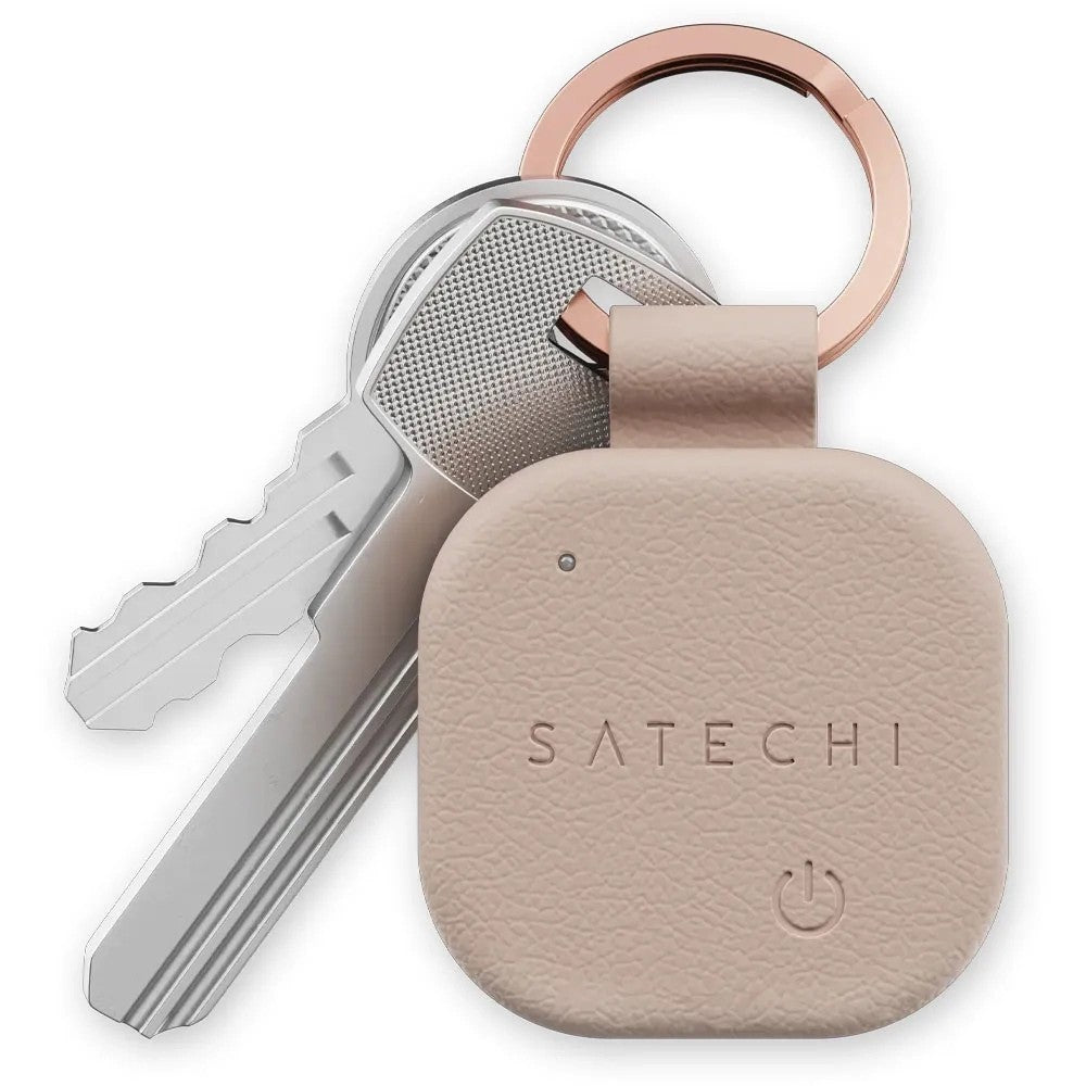 Localizador Satechi FindAll Keychain Cuero Vegano Desert Rose