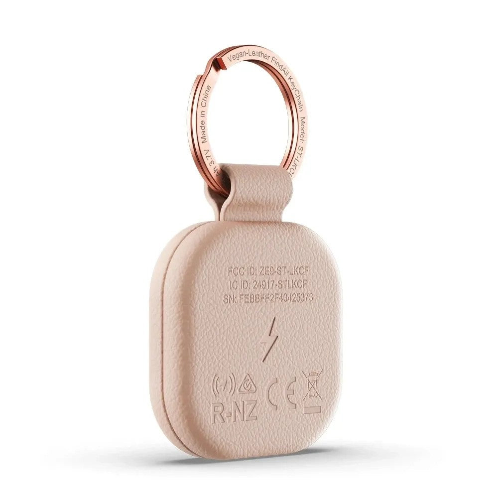 Localizador Satechi FindAll Keychain Cuero Vegano Desert Rose