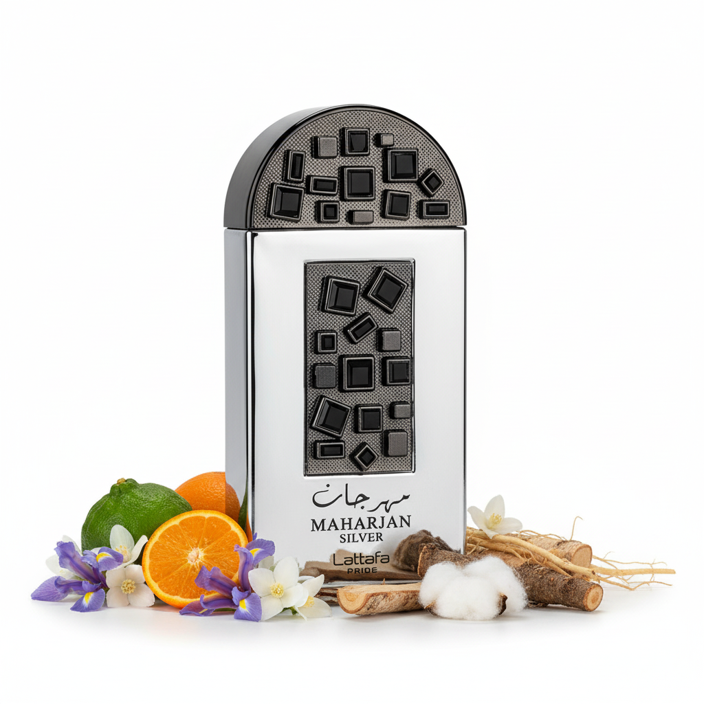 Perfume Lattafa Maharjan Silver Masculino 100ML EDP