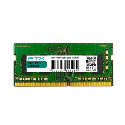 Memoria RAM FTX 8GB DDR5 5600MHz para Notebook Único
