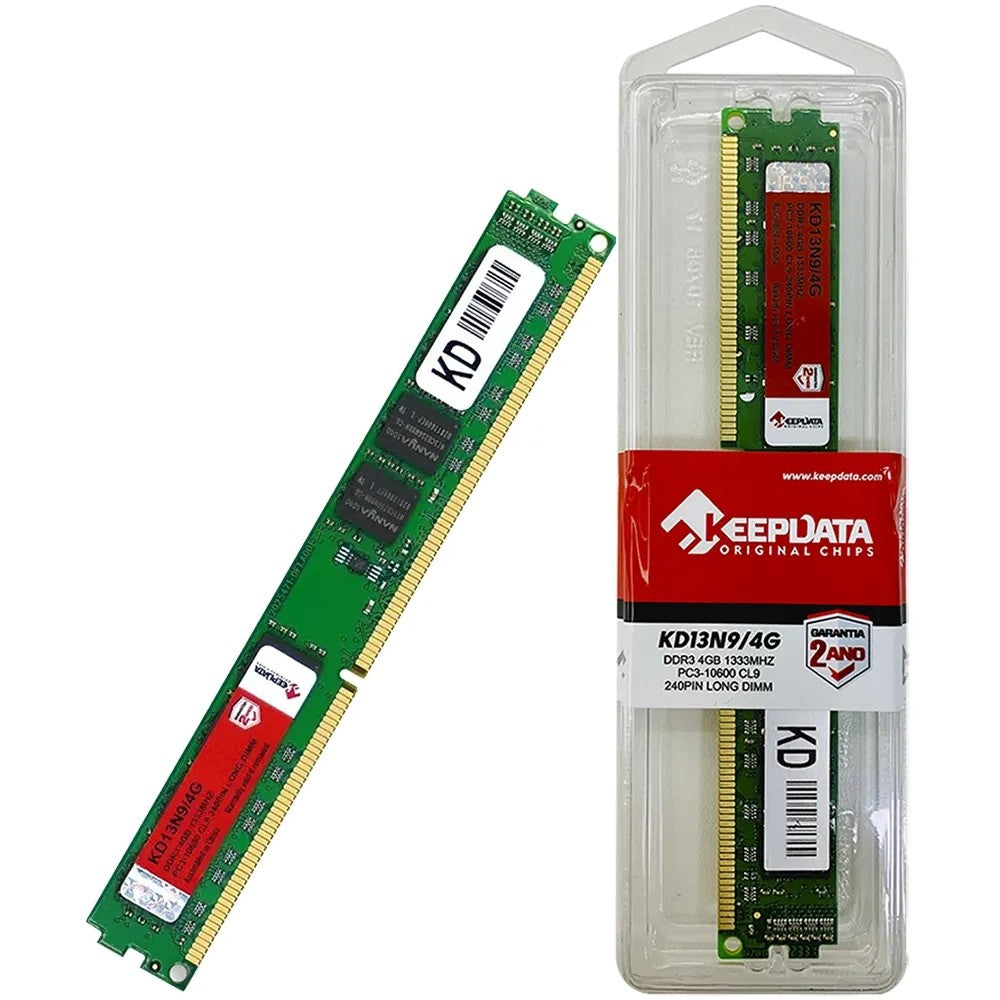 Memoria RAM Keepdata KD13N9/4G 4GB DDR3 1333MHz para PC Único