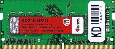 Memoria RAM Keepdata KD24S17/8G 8GB DDR4 2400MHz para Notebook Único