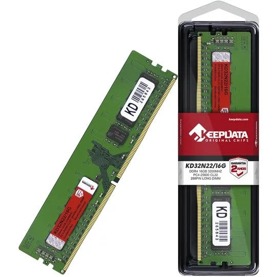 Memoria RAM Keepdata KD32N22/16G 16GB DDR4 3200MHz para PC Único