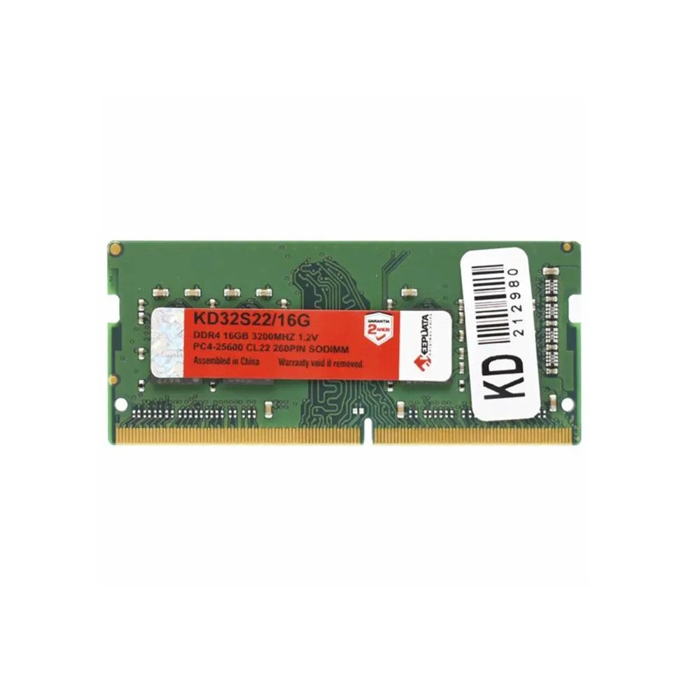 Memoria RAM Keepdata KD32S22/16G 16GB DDR4 3200MHz para Notebook Único