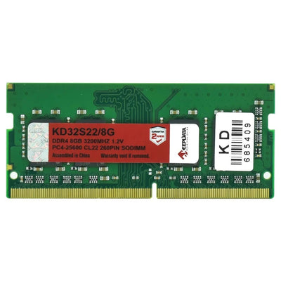 Memoria RAM Keepdata KD32S22/8G 8GB DDR4 3200MHz para Notebook Único