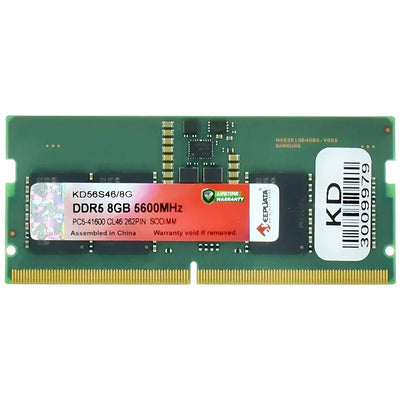 Memoria RAM Keepdata KD56S46/8G 8GB DDR5 5600MHz para Notebook Único