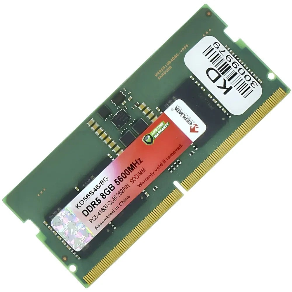 Memoria RAM Keepdata KD56S46/8G 8GB DDR5 5600MHz para Notebook Único