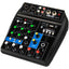 Mesa de Sonido BLG MG-04 4 Canales Bluetooth/USB Único