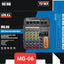 Mesa de Sonido BLG MG-06 4 Canales Bluetooth/USB Único
