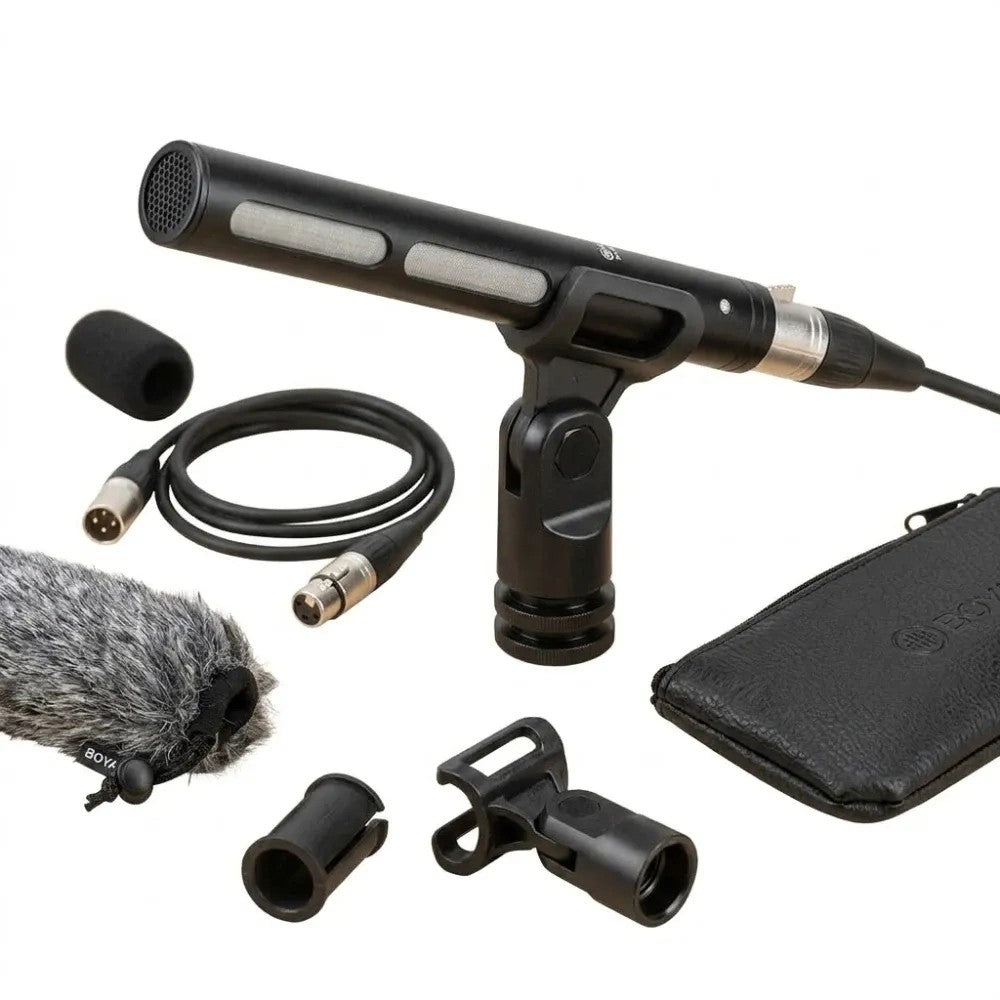 Micrófono Boya BY-BM6040 Cardioide XLR 3 Pines Único