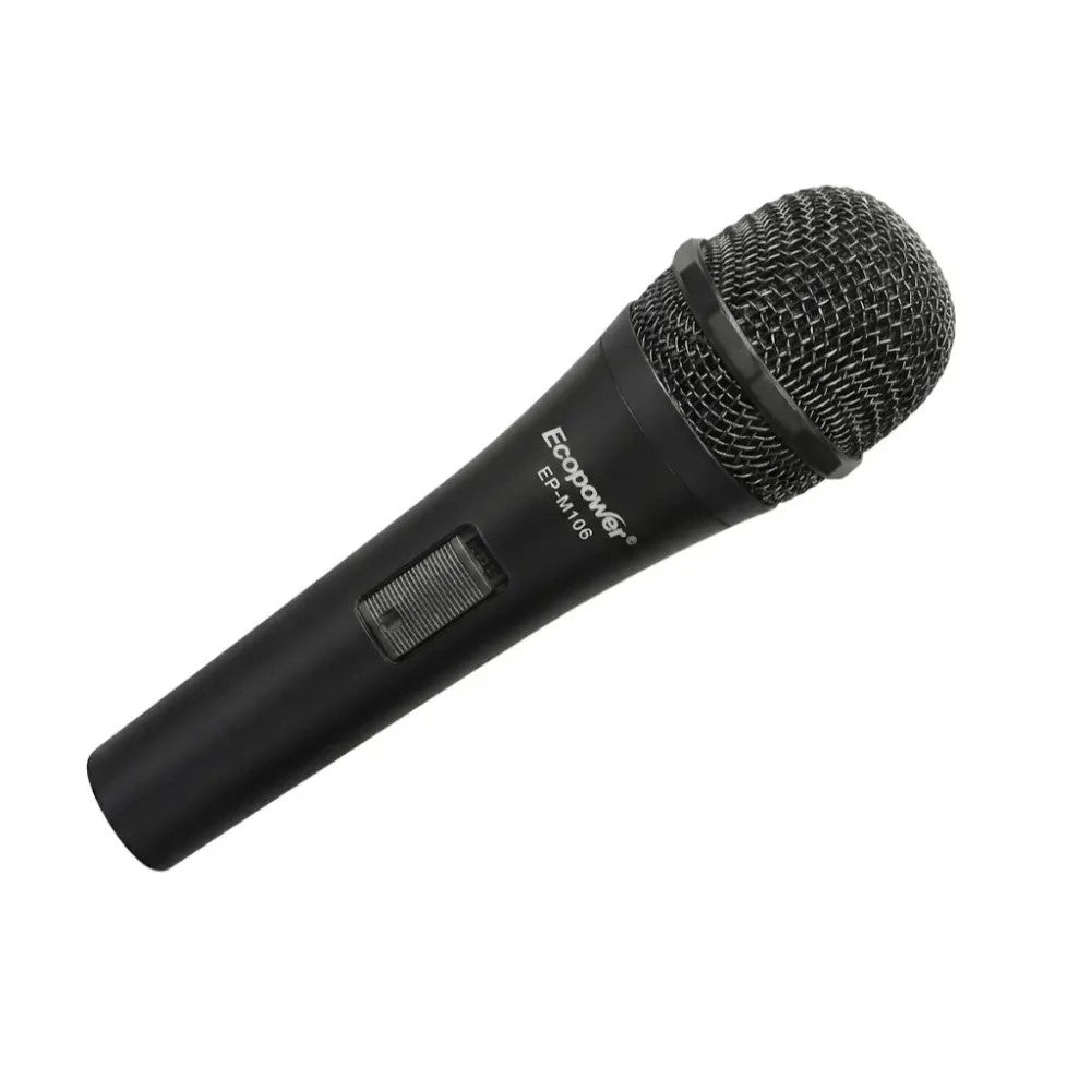 Micrófono Ecopower EP-M106 Dinámico Unidireccional Único