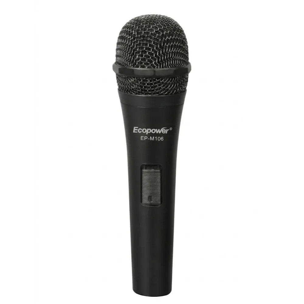 Micrófono Ecopower EP-M106 Dinámico Unidireccional Único