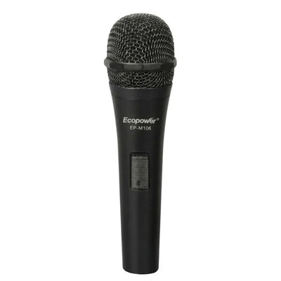 Micrófono Ecopower EP-M106 Dinámico Unidireccional Único