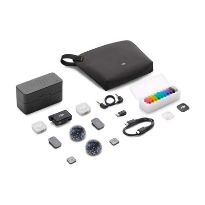 Micrófono Inalámbrico DJI Mic Mini 2 (2 TX + 1 RX + Estuche de Carga)