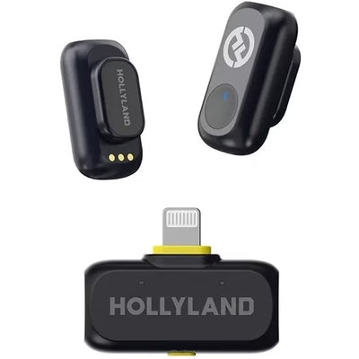 Micrófono Inalambrico Hollyland Lark A1 Mini Duo Lightning Gray
