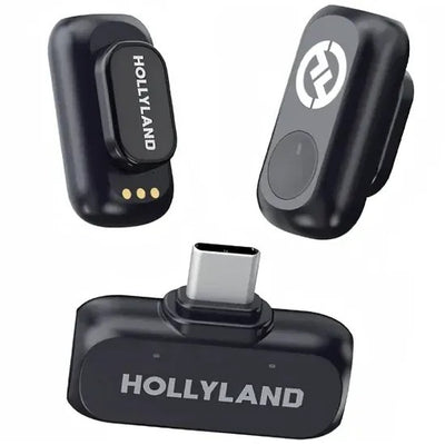 Micrófono Inalambrico Hollyland Lark A1 Mini Duo USB-C S.gray