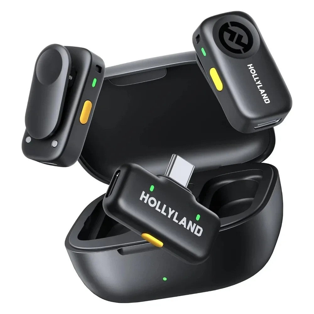 Micrófono Inalámbrico Hollyland Lark A2 Duo USB-C Space Gray