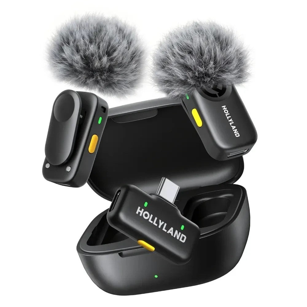 Micrófono Inalámbrico Hollyland Lark A2 Duo USB-C Space Gray