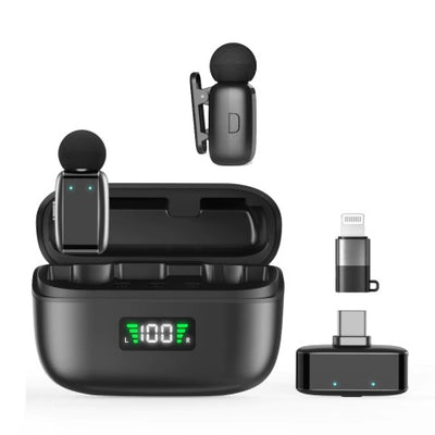 Micrófono Inalámbrico Mamen SX35 Mini para iPhone Único