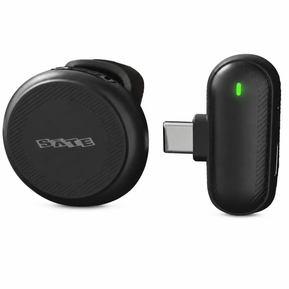 Micrófono Inalámbrico Satellite A-MK102 USB-C y Lightning Negro