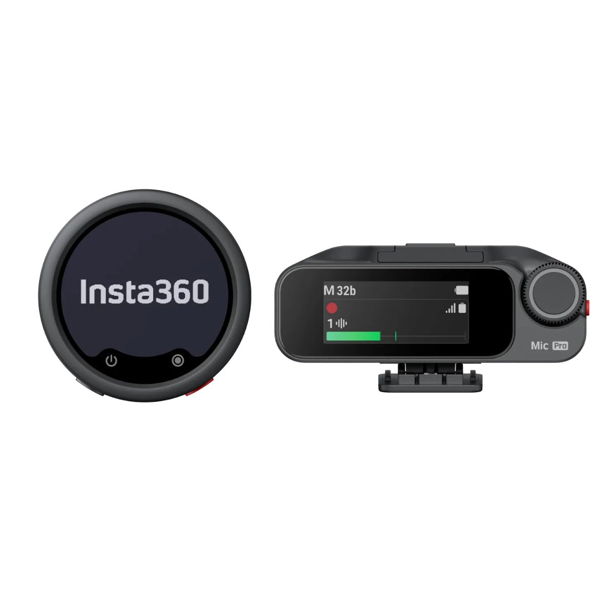 Micrófono Insta360 Mic Pro (1 Tx + 1 Rx) MCB10/MC210 Black
