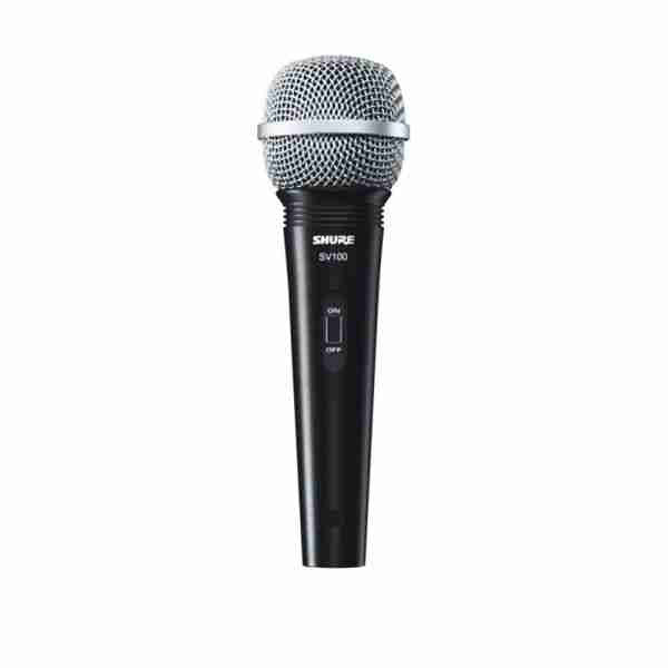 Micrófono Shure SV200 con Cable Negro