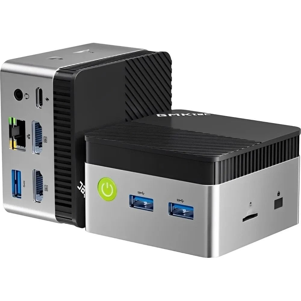 Mini PC GMKtec NucBox G5S Intel N5095 8/256GB + 8GB RAM Adicional Black/Grey