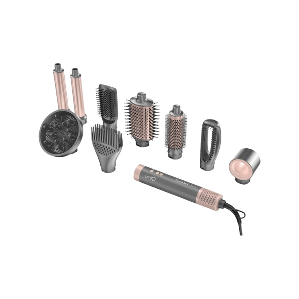 Modelador de Cabello Gama Uniq Styler Flow 9 en 1 Bivolt Único