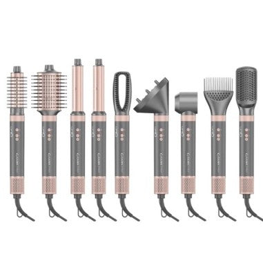 Modelador de Cabello Gama Uniq Styler Flow 9 en 1 Bivolt Único